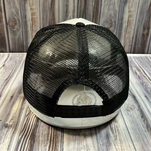 STOP ACTING BROKE DISTRESSED TRUCKER HAT - Picture 3 of 6